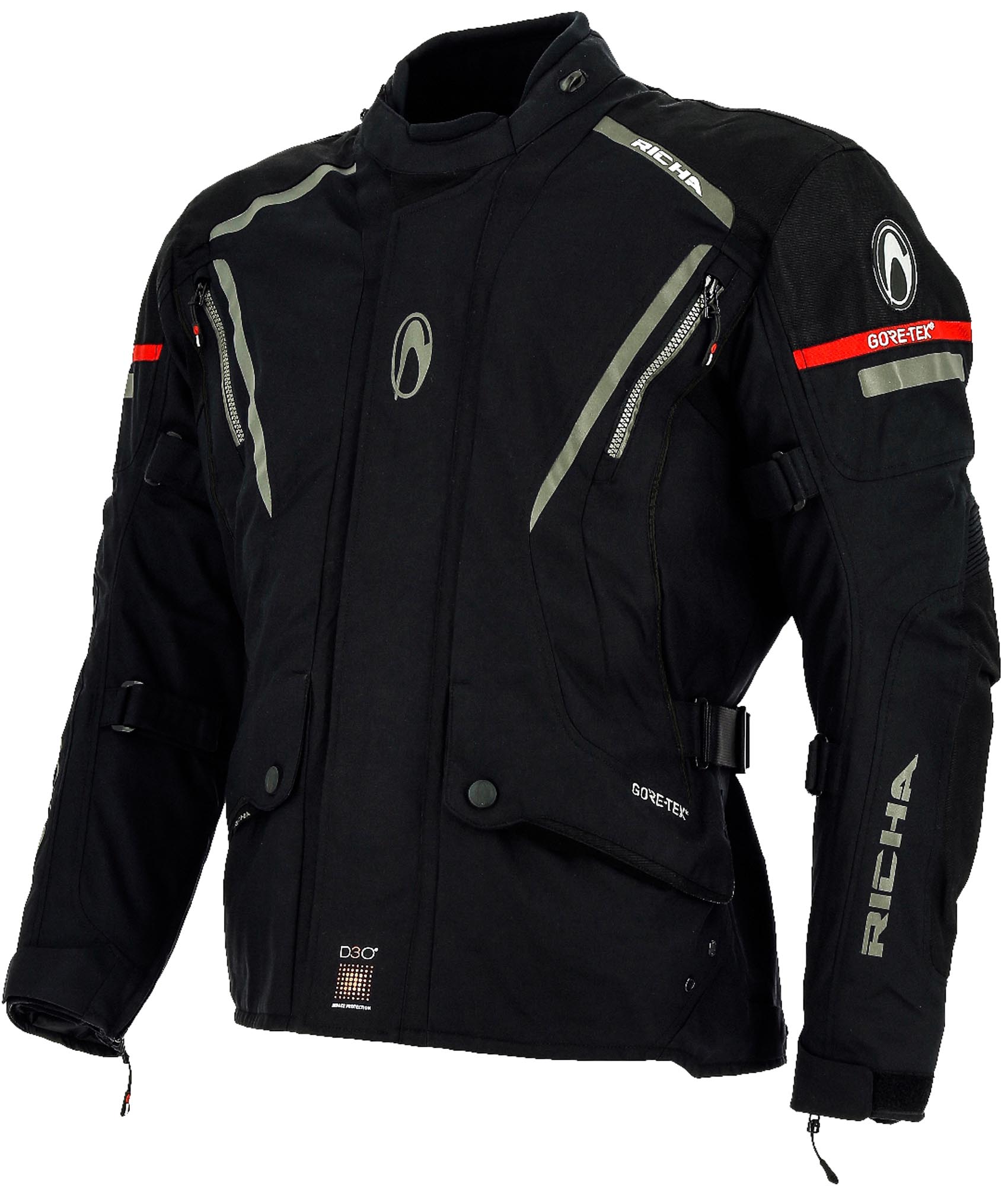 Richa Cyclone Gore-Tex vattentät motorcykeltextiljacka Figur 1
