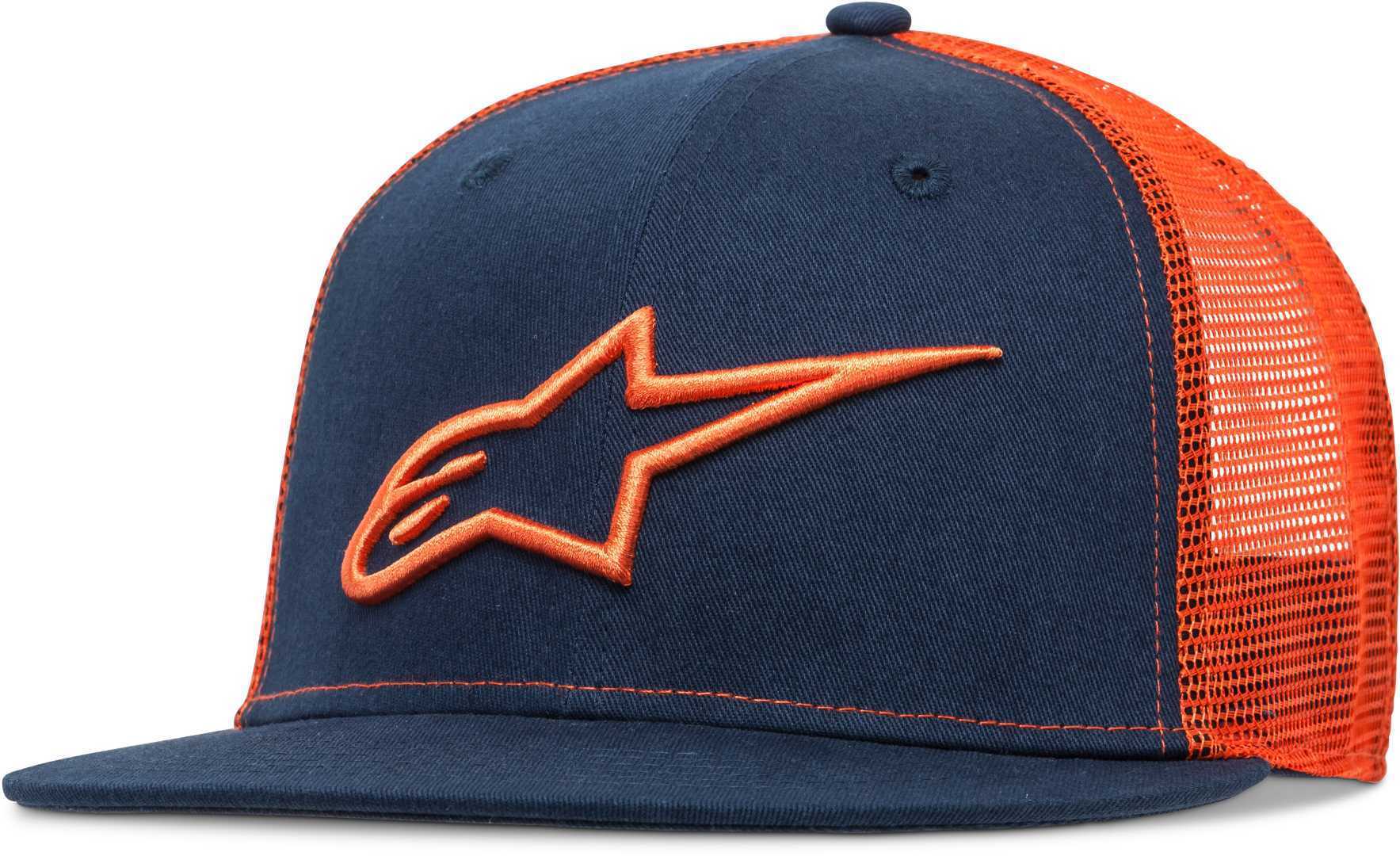 Alpinestars Corp Trucker Cap Albastru/Portocaliu Figura 1
