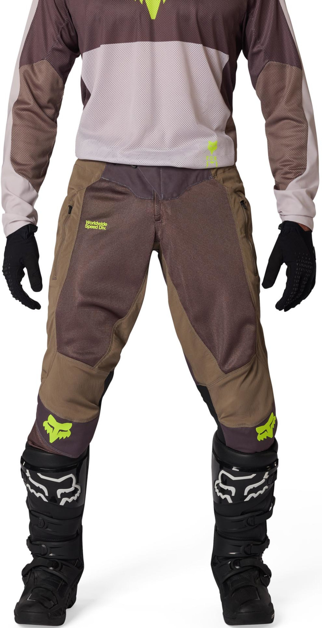 FOX Ranger Air Off-Road Motocross hlače Rjava/Khaki 32 Slika 3