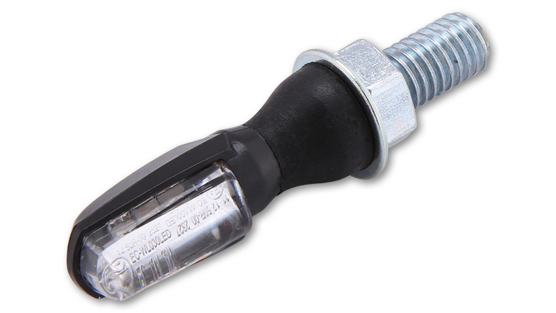 HIGHSIDER Smart Spark LED-indikator Kropp Svart / Lens Clear (Par), Fram och Bak Figur 5