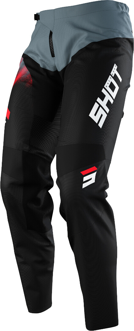 Shot Devo Versus Pantaloni motocross nero/rosso 36 Figura 1