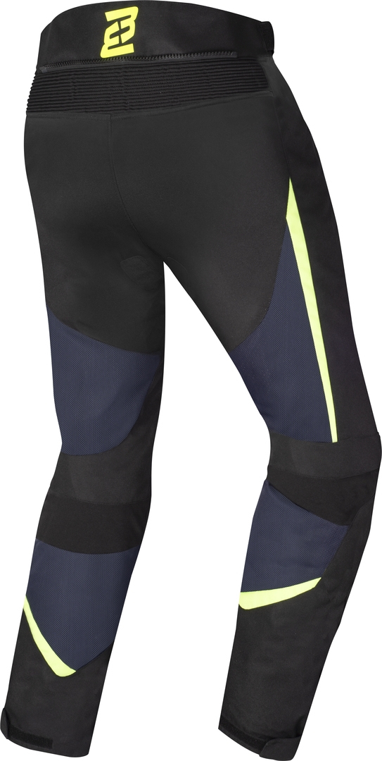 Bogotto Blaze-Air Pantaloni textile pentru motociclete negru/albastru/fluo-galben XS Figura 2