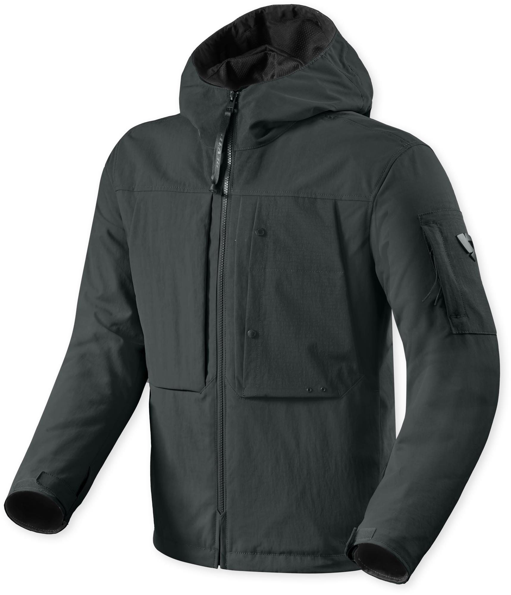 Revit Danforth H2O Veste textile moto imperméable noir M Figure 1