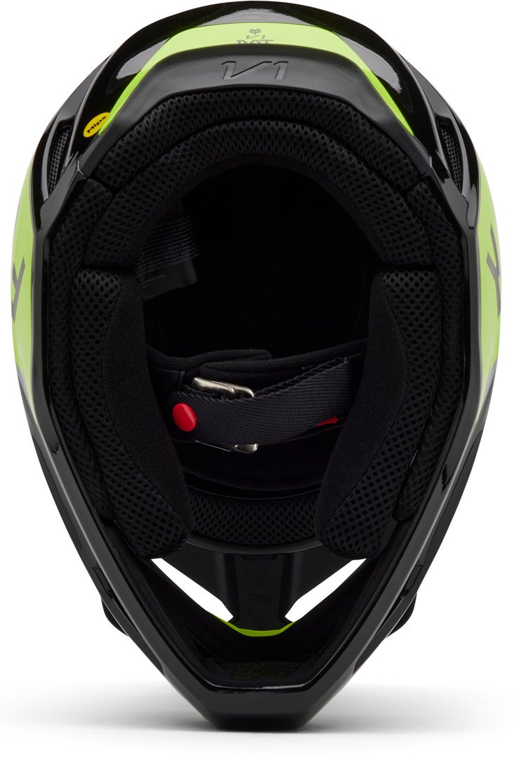 FOX V1 Lean MIPS Jugend Motocross Helm grau/gelb Y/M (51/52) Abbildung 2