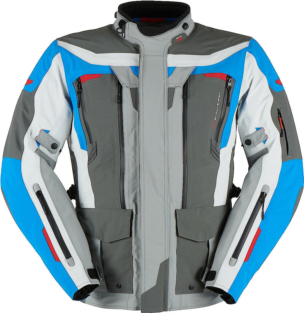 Furygan Voyager 3C Motorcycle Textile Jacket blue/grey L Figure 1