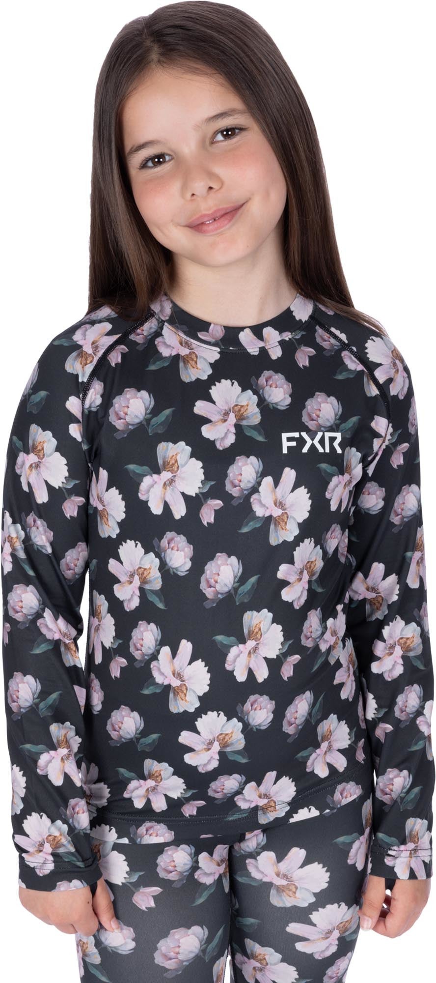 FXR Atmosphere Youth Two Piece Functional Suit black/pink S Figure 3