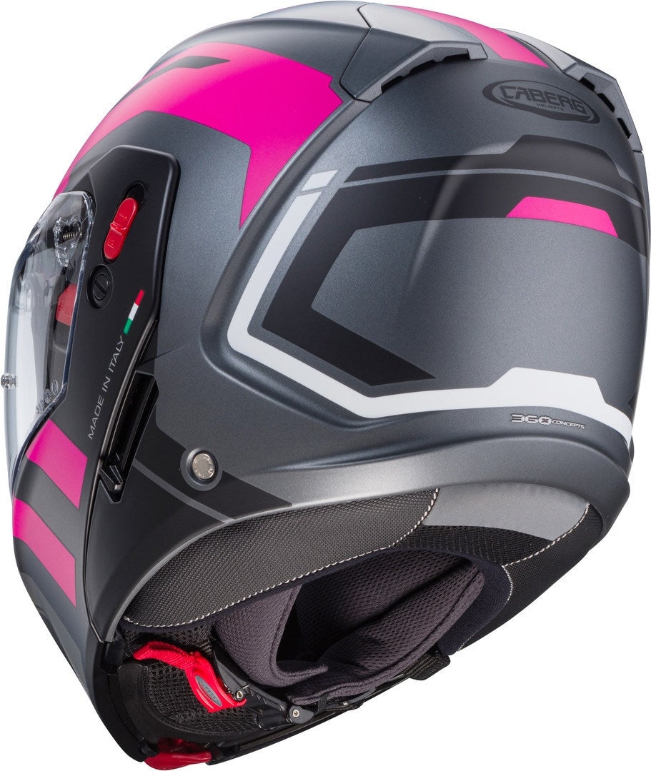 Caberg Horus X Road Klapphelm grau/fuchsia L (59/60) Abbildung 2