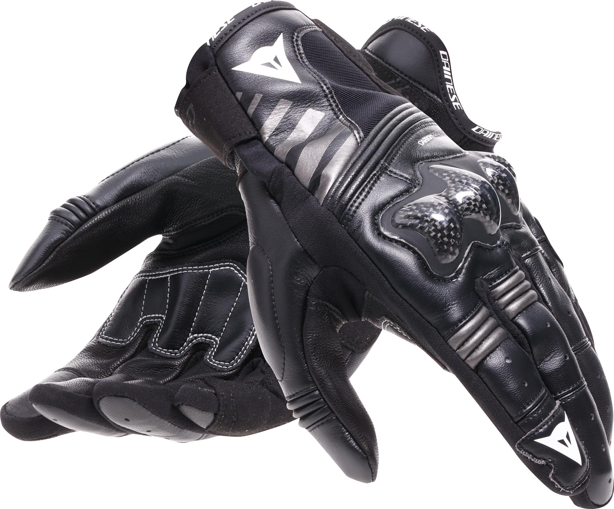 Dainese Reacto Carbon Short Мотоциклетные перчатки Чёрный/антрацитовый XL Рисунок 5