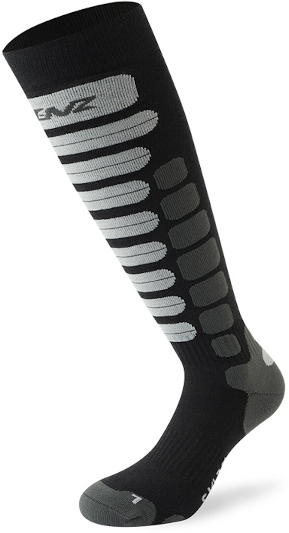 Lenz Skiing 2.0 Socken hellgrau/dunkelgrau 42-44 Abbildung 1