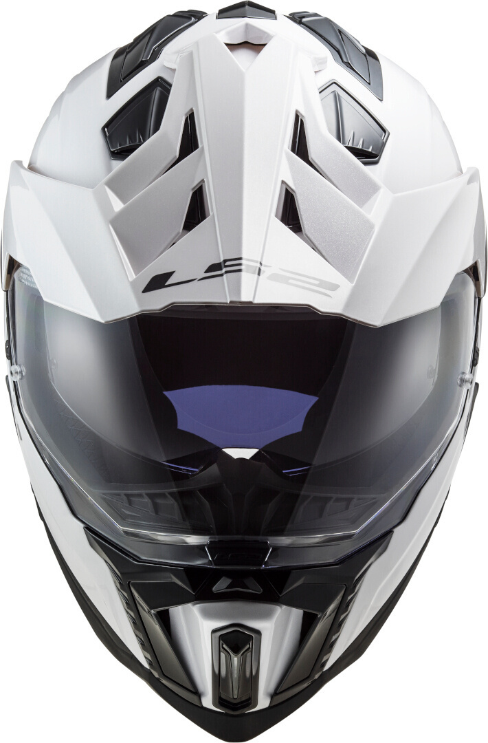 LS2 MX701 Explorer Solid Motocross Helmet white M (57/58) Figure 5