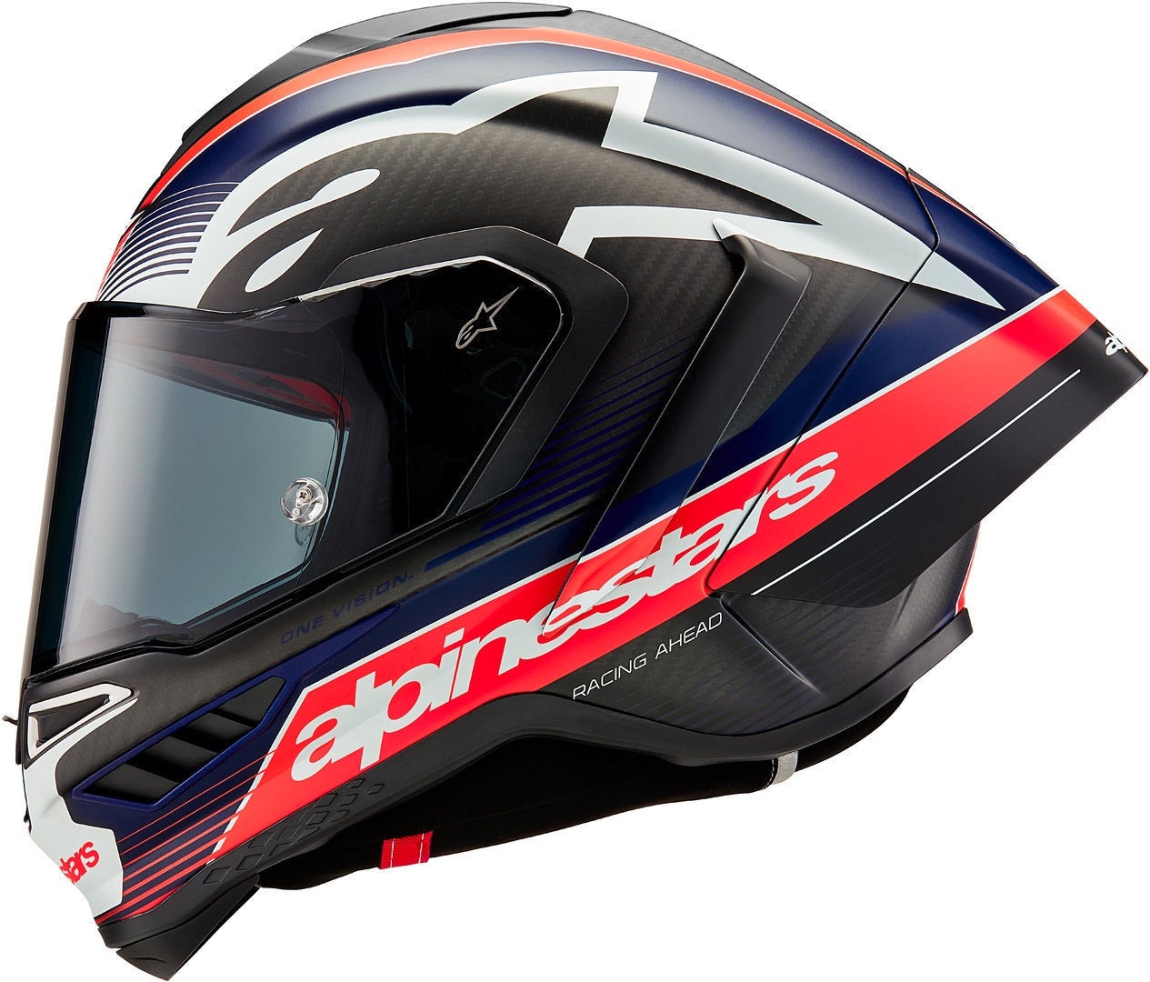 Alpinestars Supertech R10 Team Carbon Helm schwarz/rot/blau L (59/60) Abbildung 5