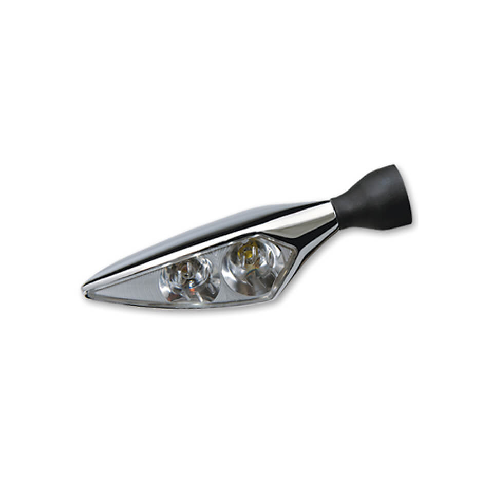 Kellermann LED-indikator Micro Rhombus Extreme Krom Fram höger / bak vänster Figur 2