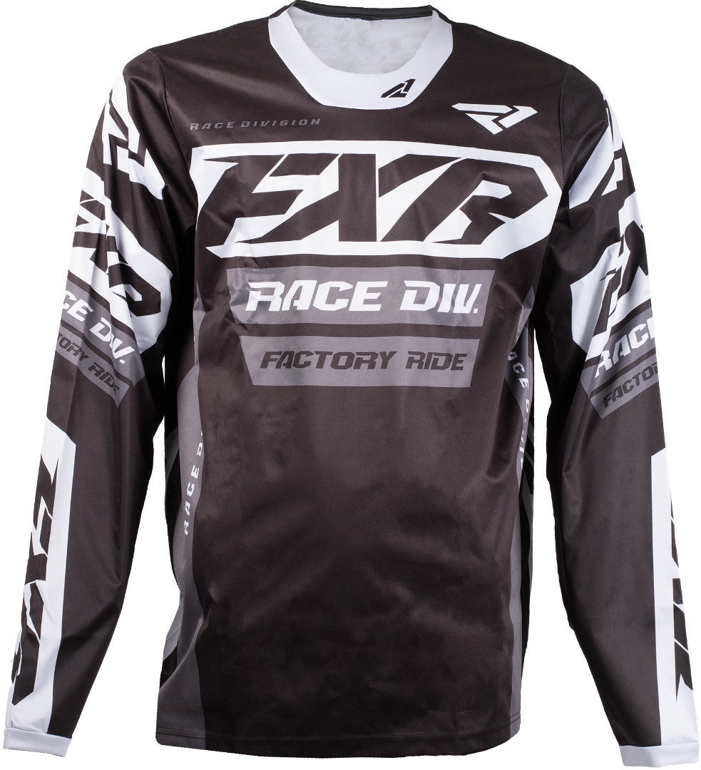 FXR Cold Cross RR Motocross Jersey grå M Figur 1