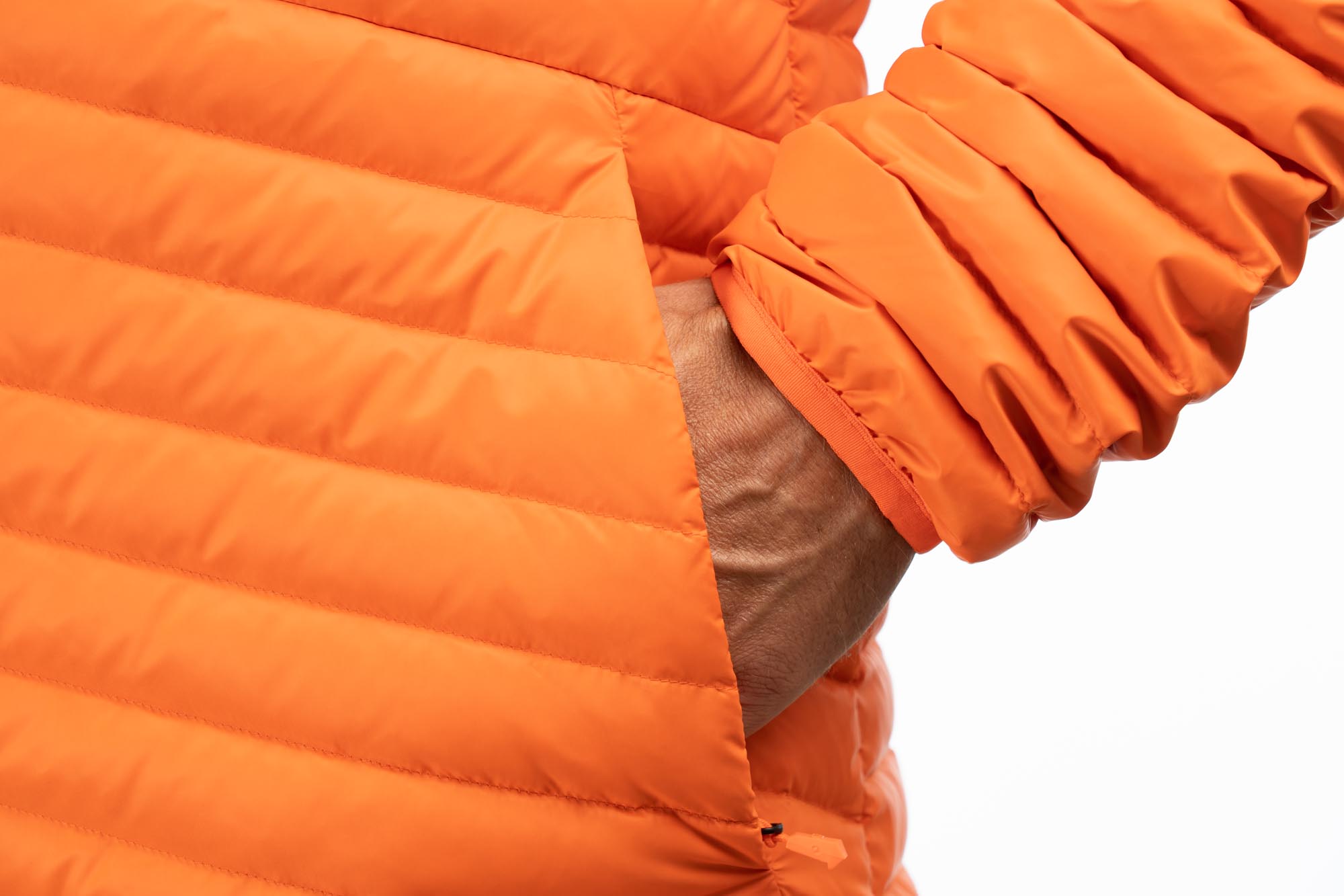 Klim Arete Down Jacket orange L Figure 4