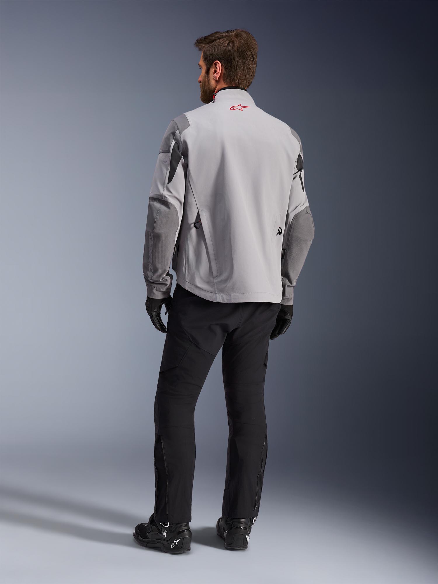 Alpinestars Maxdura Drystar XF waterproof Motorcycle Textile Jacket grey/light grey XL Figure 5