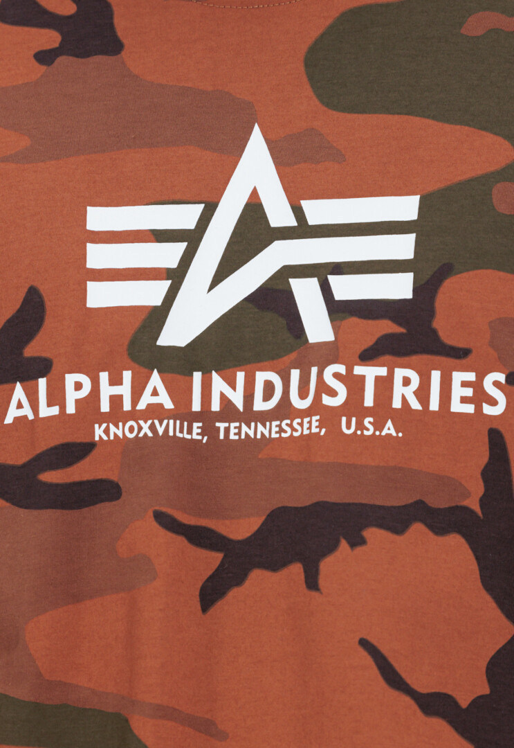Alpha Industries Basic Camo T-Shirt brown 4XL Figure 4