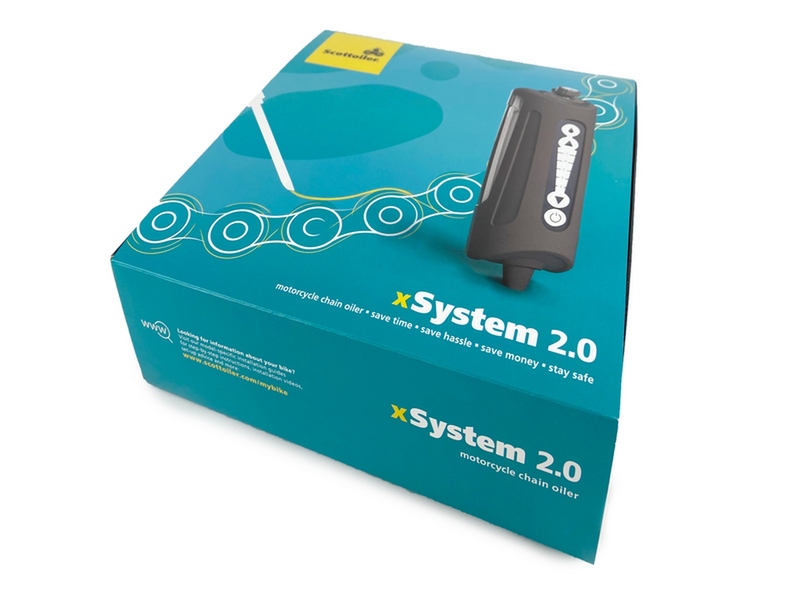 SCOTTOILER xSystem 2.0 Chain Oiler + Lubrifiant verde biodegradabil Figura 3