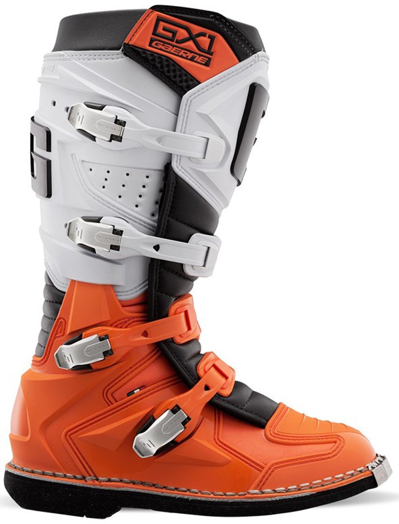 Gaerne GX-1 Goodyear Botas de motocross Laranja/Branco 47 Figura 2