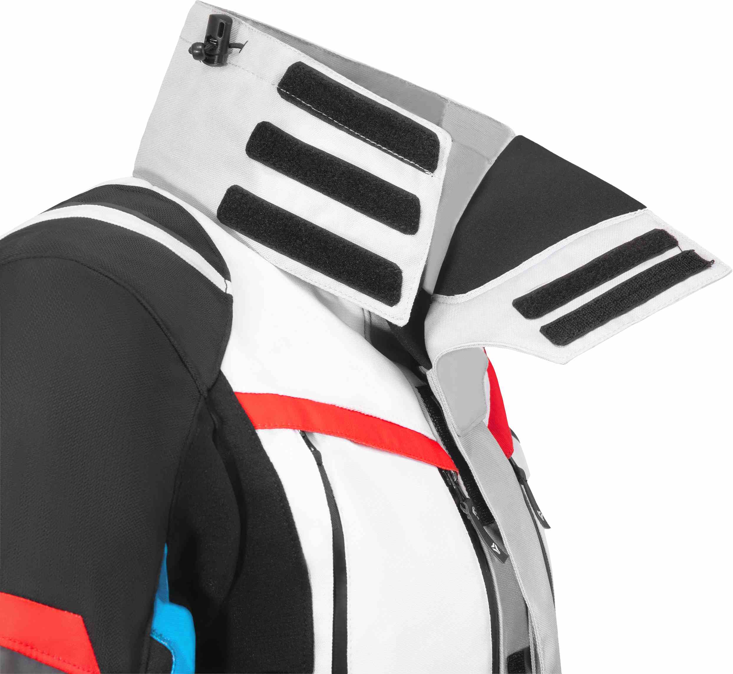 Seca Arrakis III waterproof Motorcycle Textile Jacket grey/blue/red 3XL Figure 4