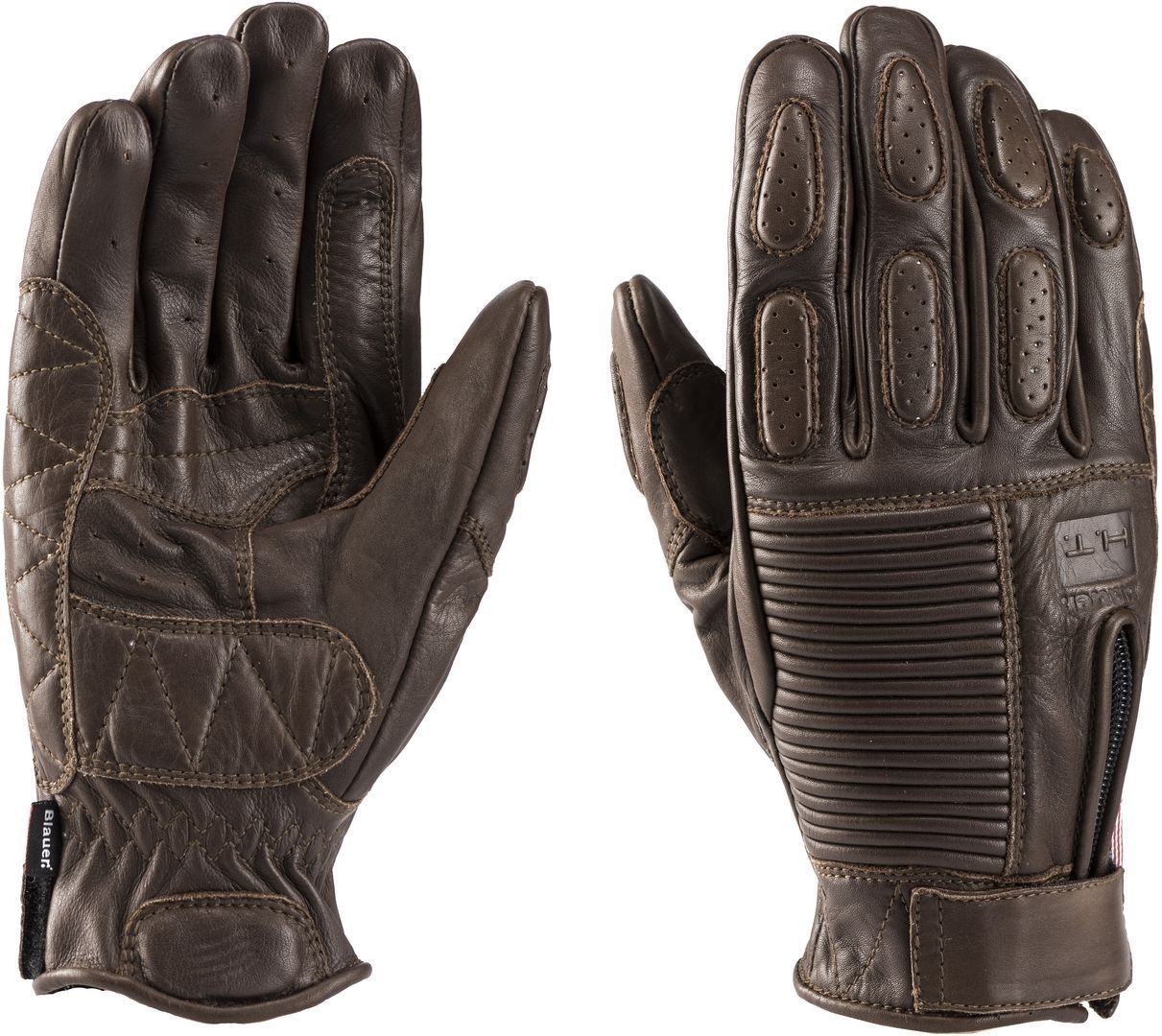 Blauer Banner Guanti da moto marrone M Figura 1