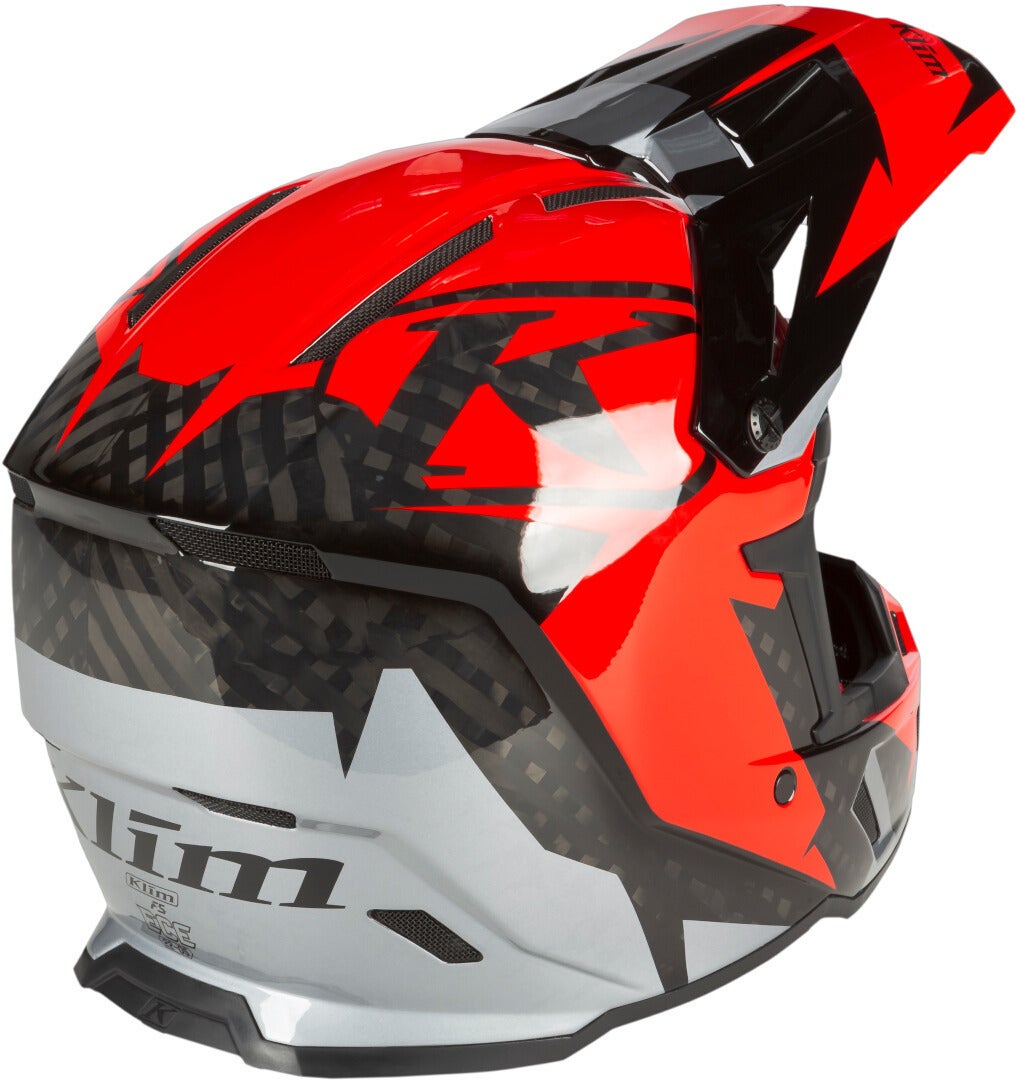 Klim F5 AMP Casco Motocross nero/rosso XXL (62/63) Figura 8