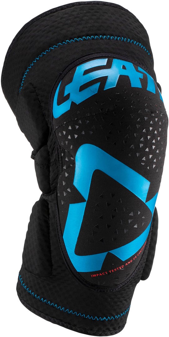 Leatt 3DF 5.0 Motocross knæbeskyttere sort/blå S/M Figur 1