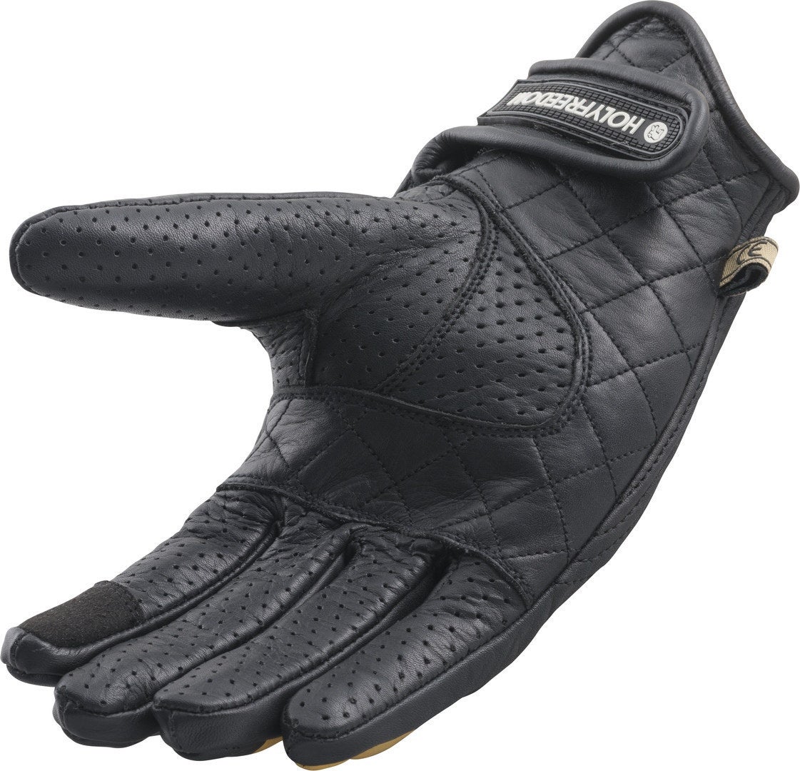 HolyFreedom Dalton Motorcykelhandsker sort/gul L Figur 3