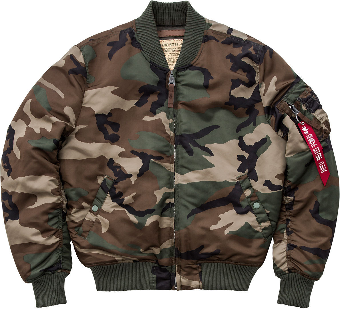 Alpha Industries MA-1 VF 59 Sako Maskování S Obrázek 1