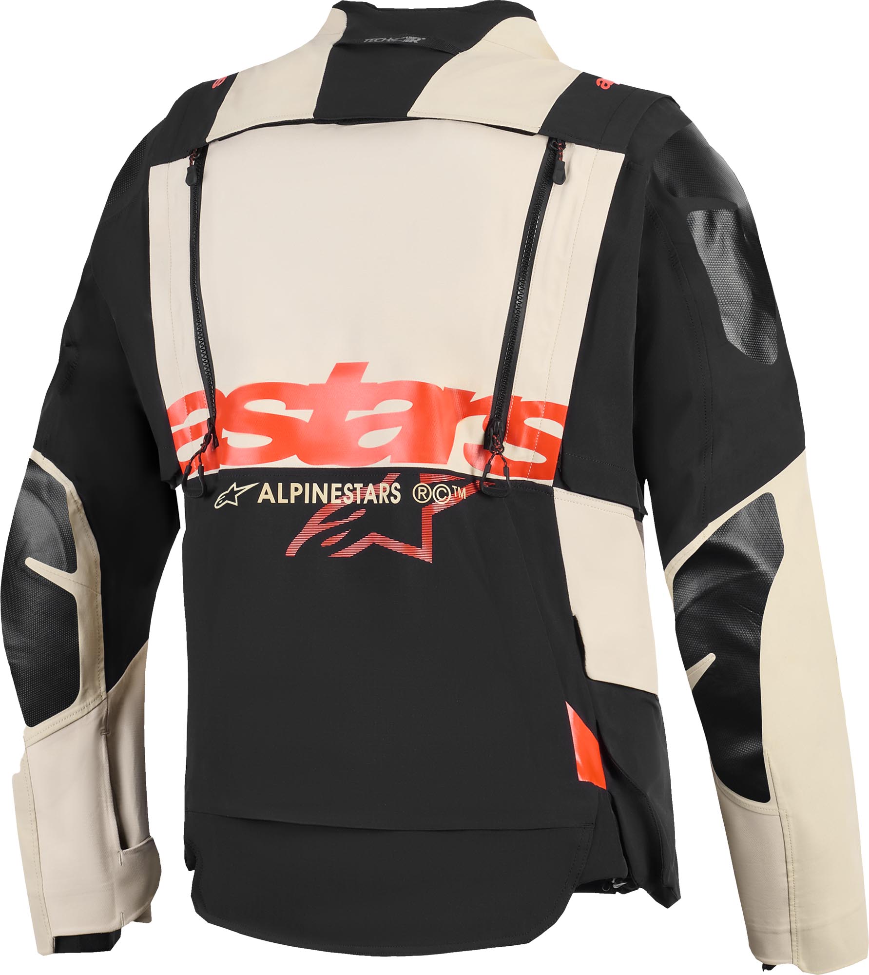 Alpinestars Halo Pro Drystar XF waterdichte motorfiets textieljas Zwart/oranje S Figuur 2