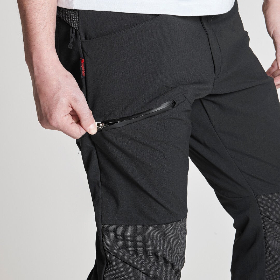 Spidi Supercharged Motorrad Textilhose anthrazit 32 Abbildung 4