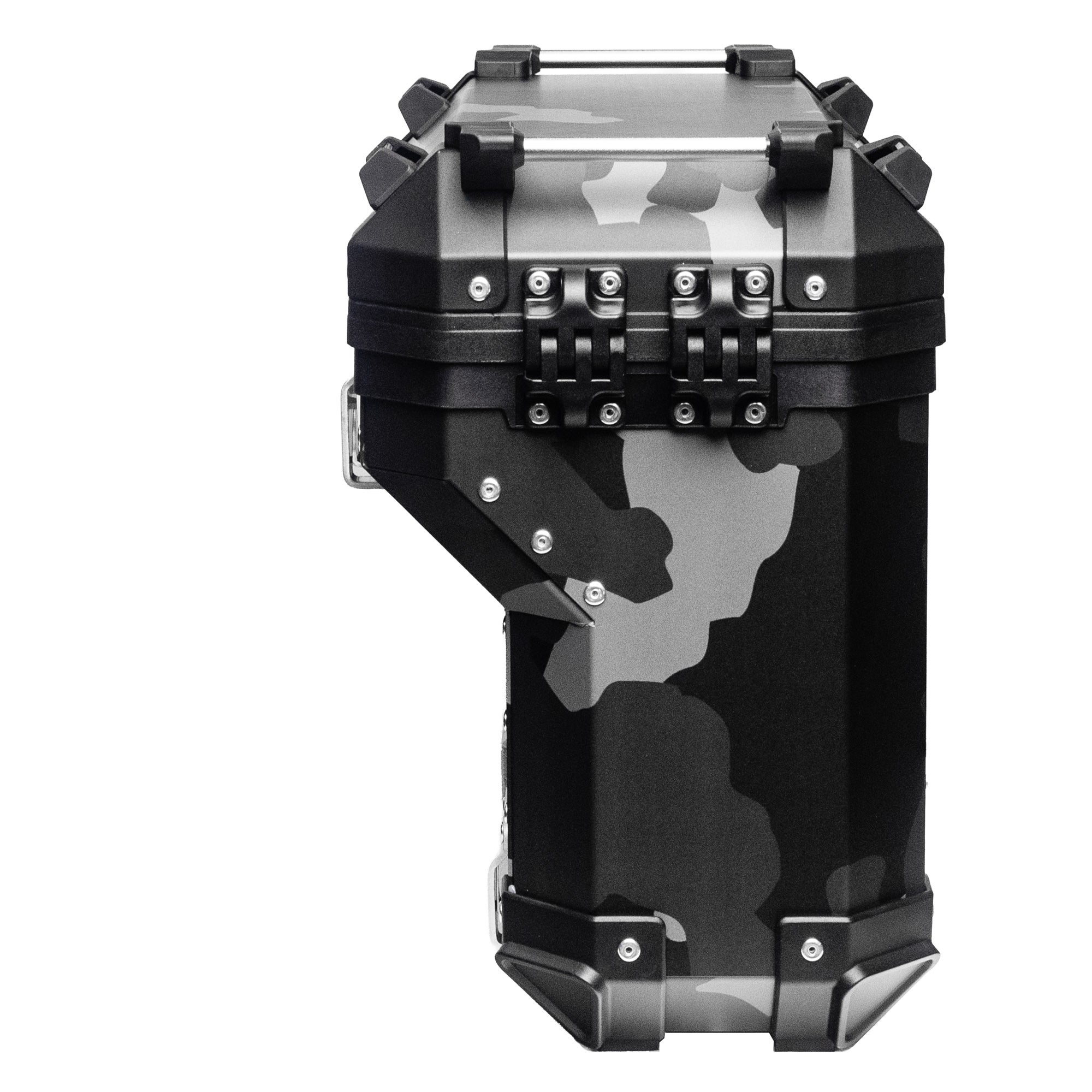 FC-Moto Terreno EVO Camo 36 L Alu Side Case left with cutout black camouflage Figure 4