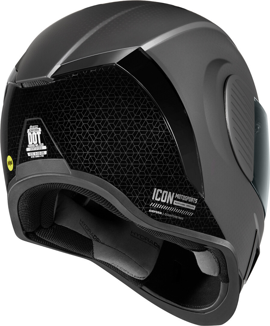 Icon Airform Counterstrike MIPS Hjelm Sølv L (59/60) Figur 3