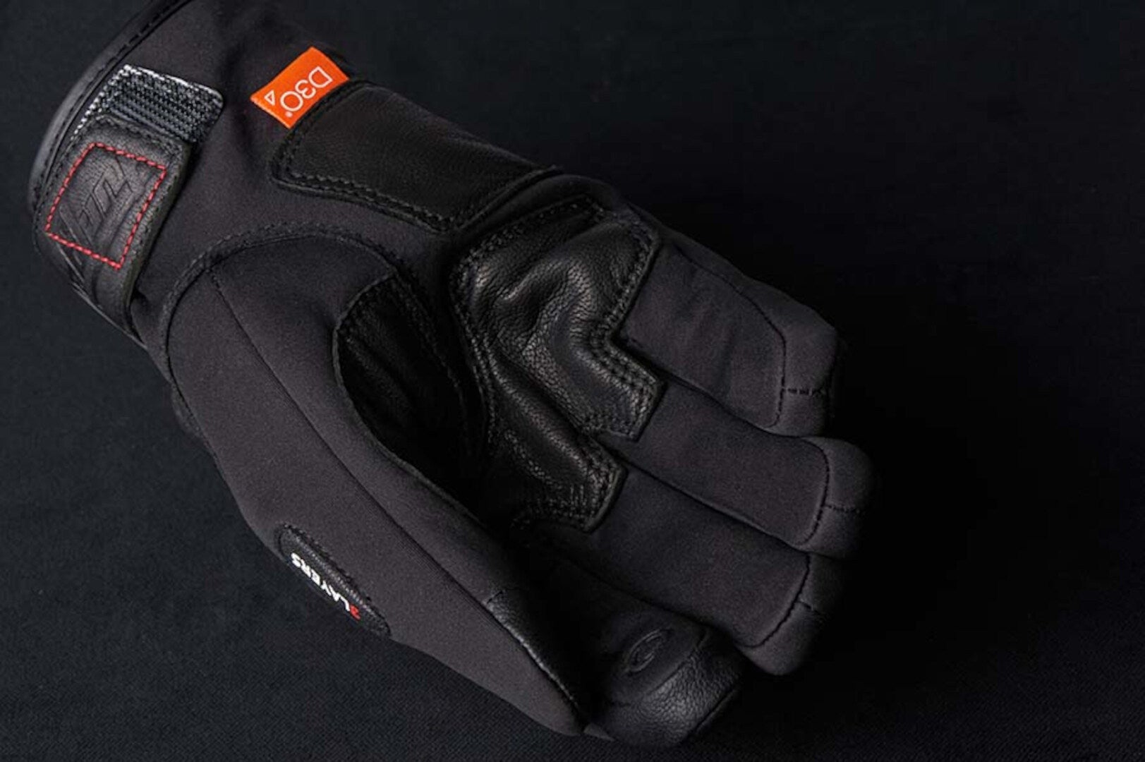 Furygan TD Soft D3O Motorcykel handsker Sort 2XL Figur 3