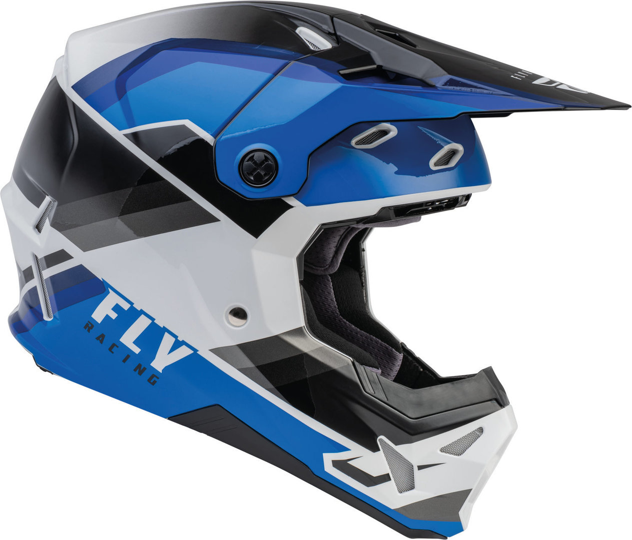 FLY Racing Formula CP Rush Motokrosová přilba černá/modrá/bílá S (55/56) Obrázek 2