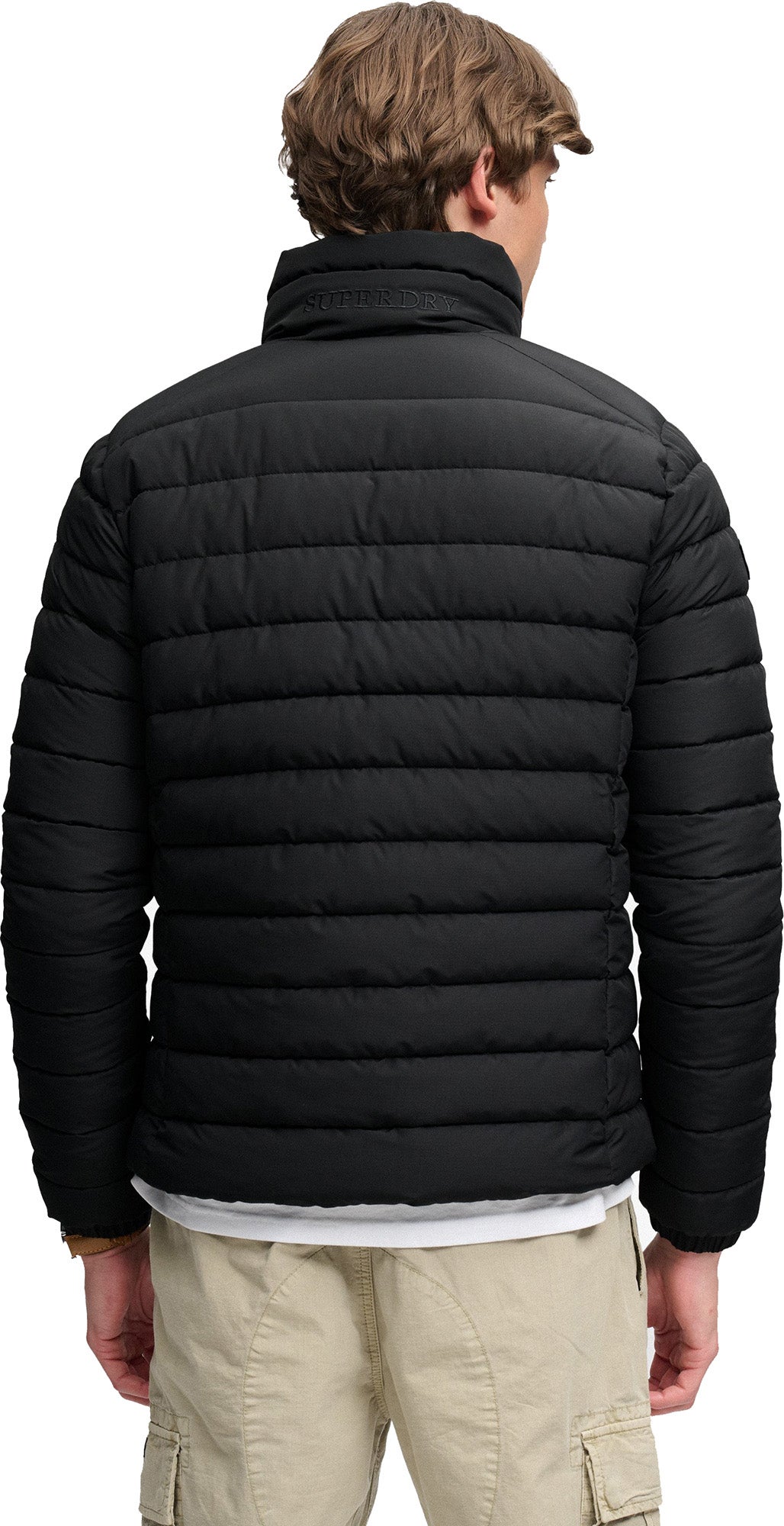 Superdry & Co Fuji Quilted Jacket black L Figure 5