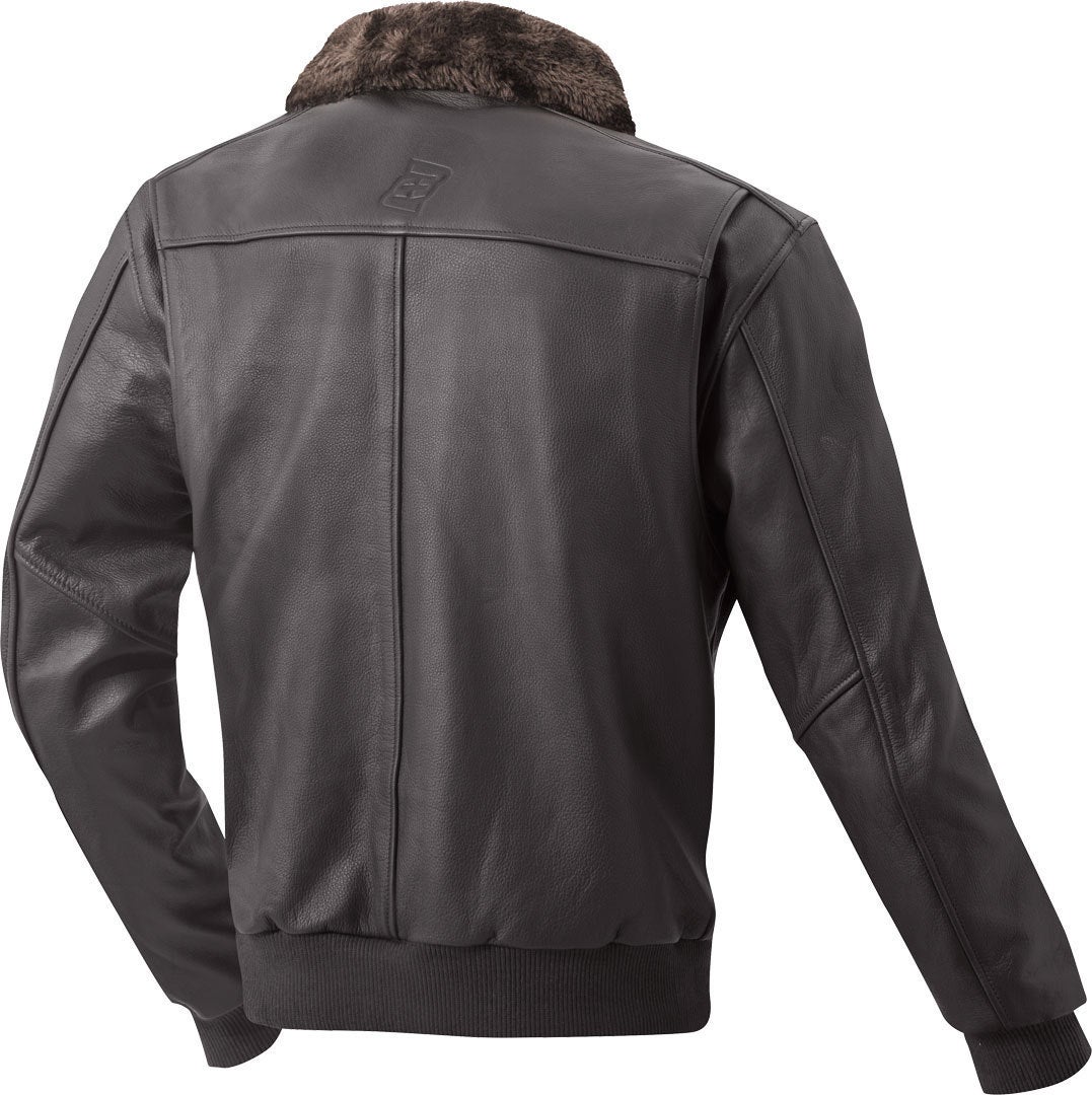 Bogotto Aviator Motorrad Lederjacke dunkelbraun 50 Abbildung 2