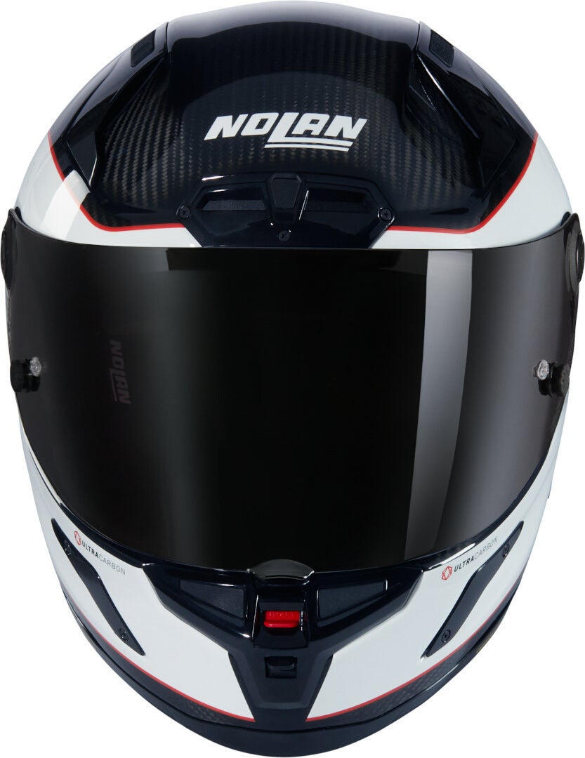 Side view of Nolan X-804 RS Ultra Carbon Asso Di Picche Helmet