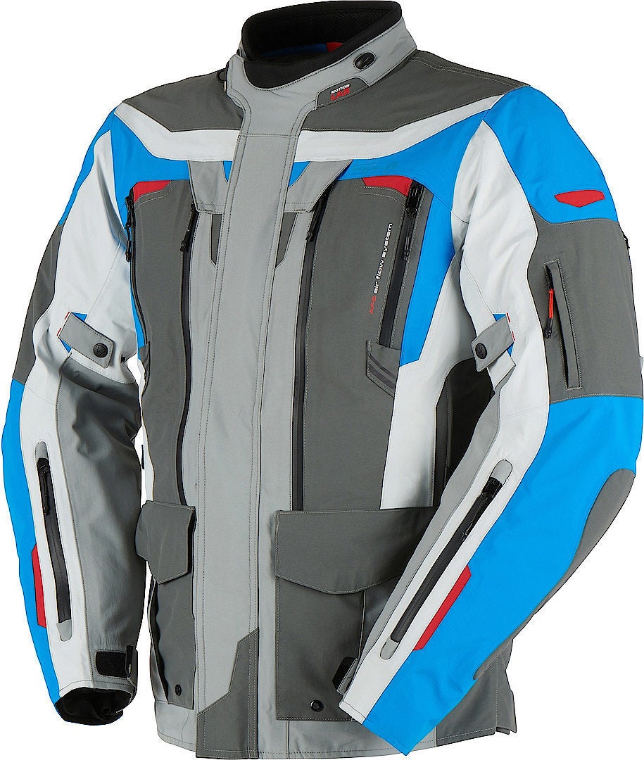 Furygan Voyager 3C Motorcycle Textile Jacket blue/grey L Figure 2