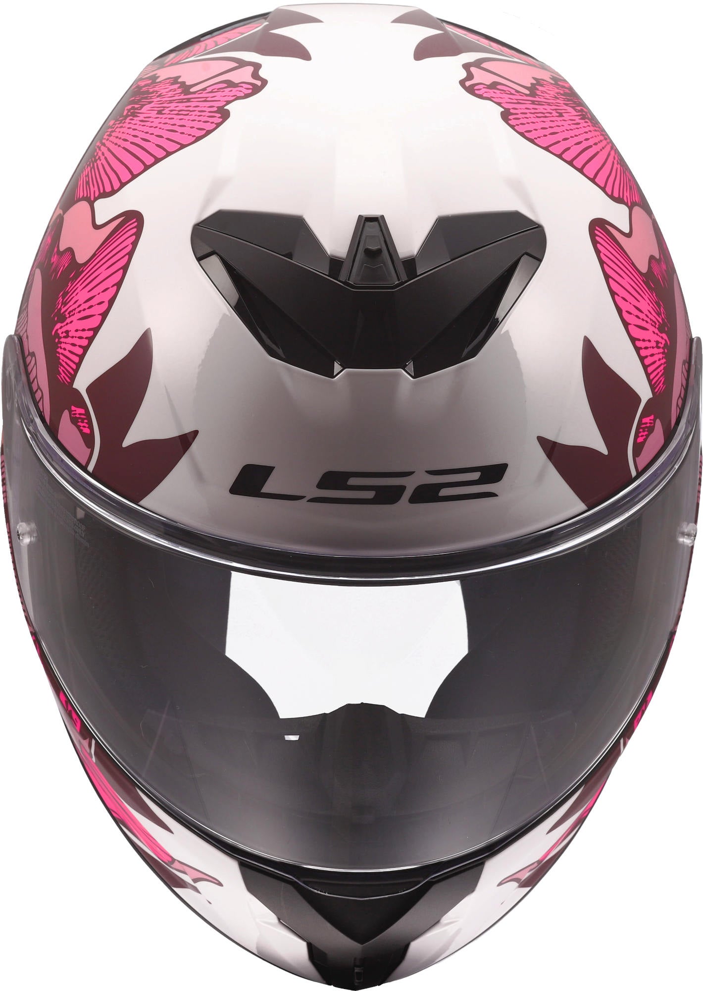 LS2 FF820 Rapid III Poppies Casque Blanc/Rose S (55/56) Figure 12