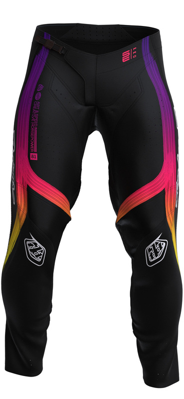 Troy Lee Designs SE Pro Stripes-byxor - svarta/multi Figur 3