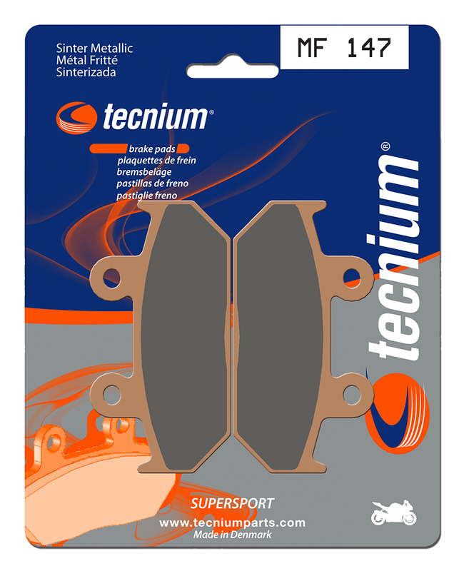 TECNIUM Prestanda sintrade metallbromsbelägg - MF147 Figur 2