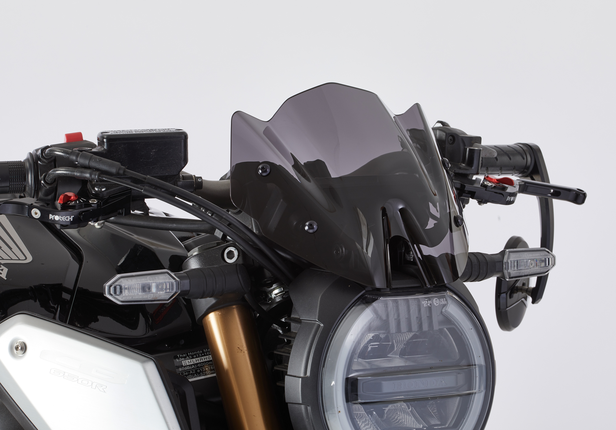 Ecranul pentru biciclete goale ERMAX sport Sticlă acrilică (PMMA) Figura 1