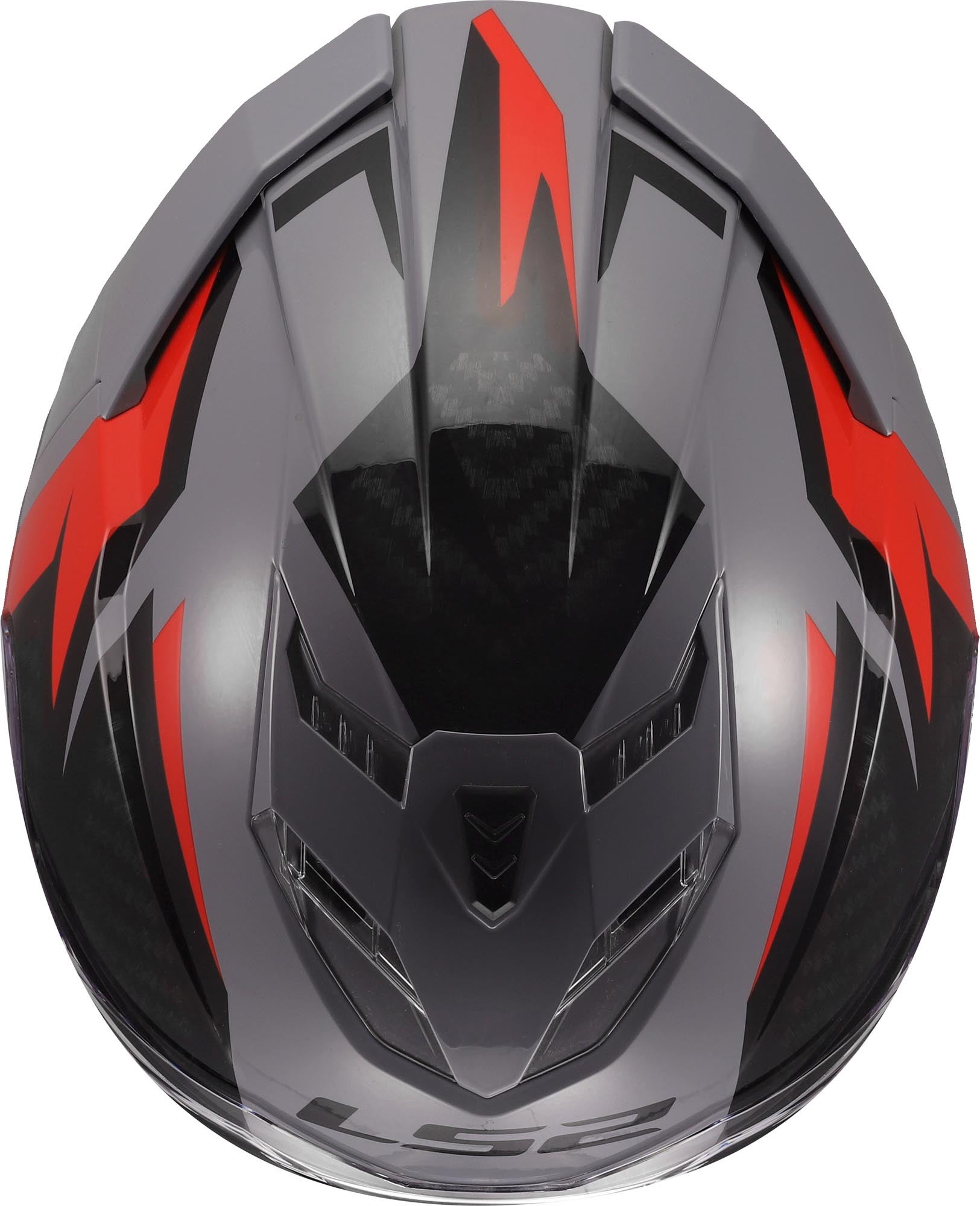 LS2 FF818 Storm III Dynamo Casco gris/rojo XXXL (65/66) Figura 10