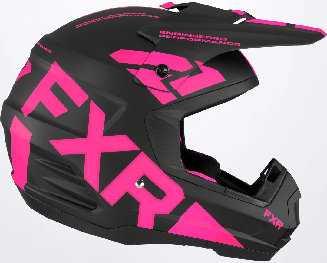 FXR Torque Team Snescooterhjelm sort/pink L (59/60) Figur 4