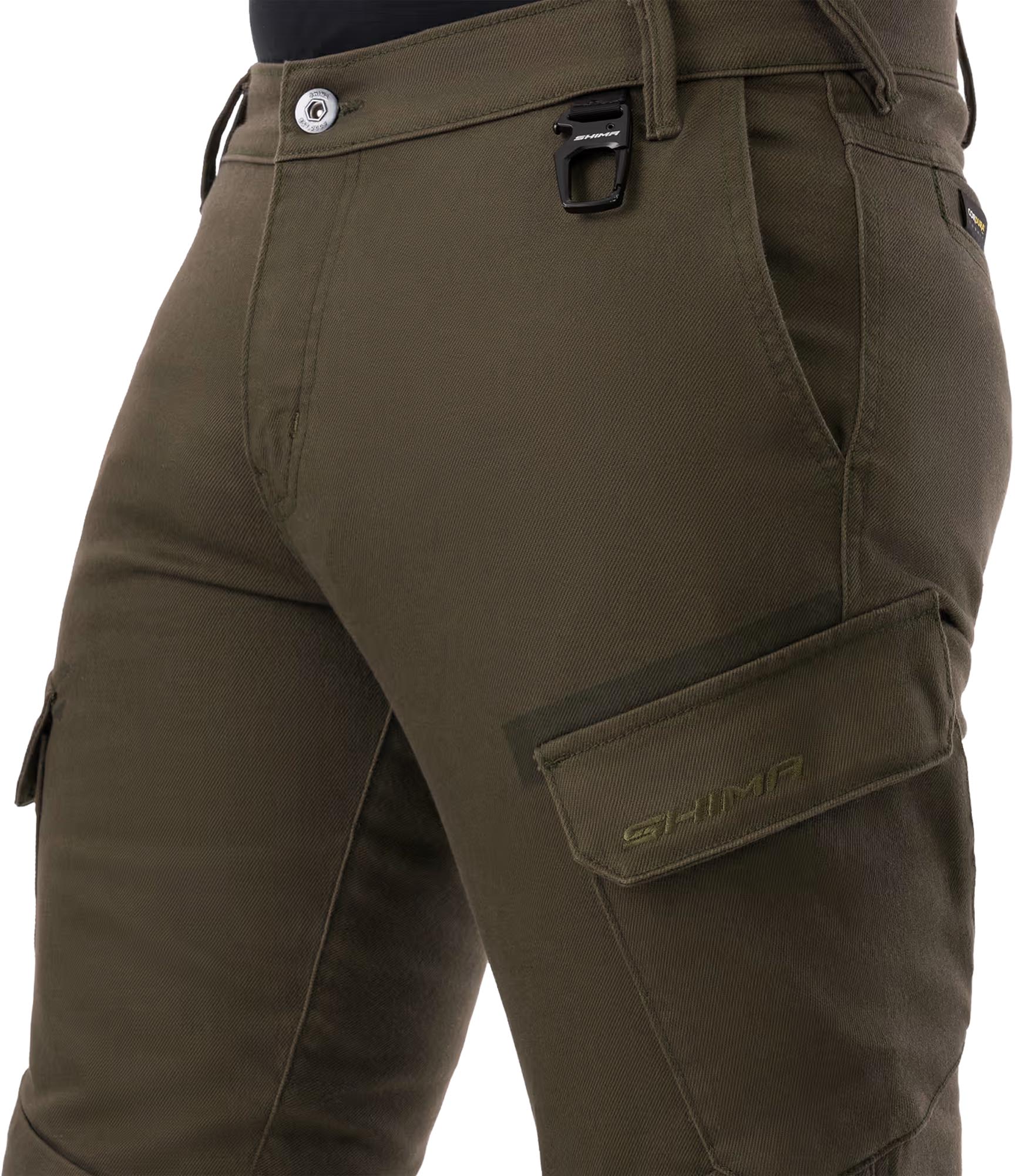SHIMA Recon Motorcycle Textile Pants green 38/32 Figure 7