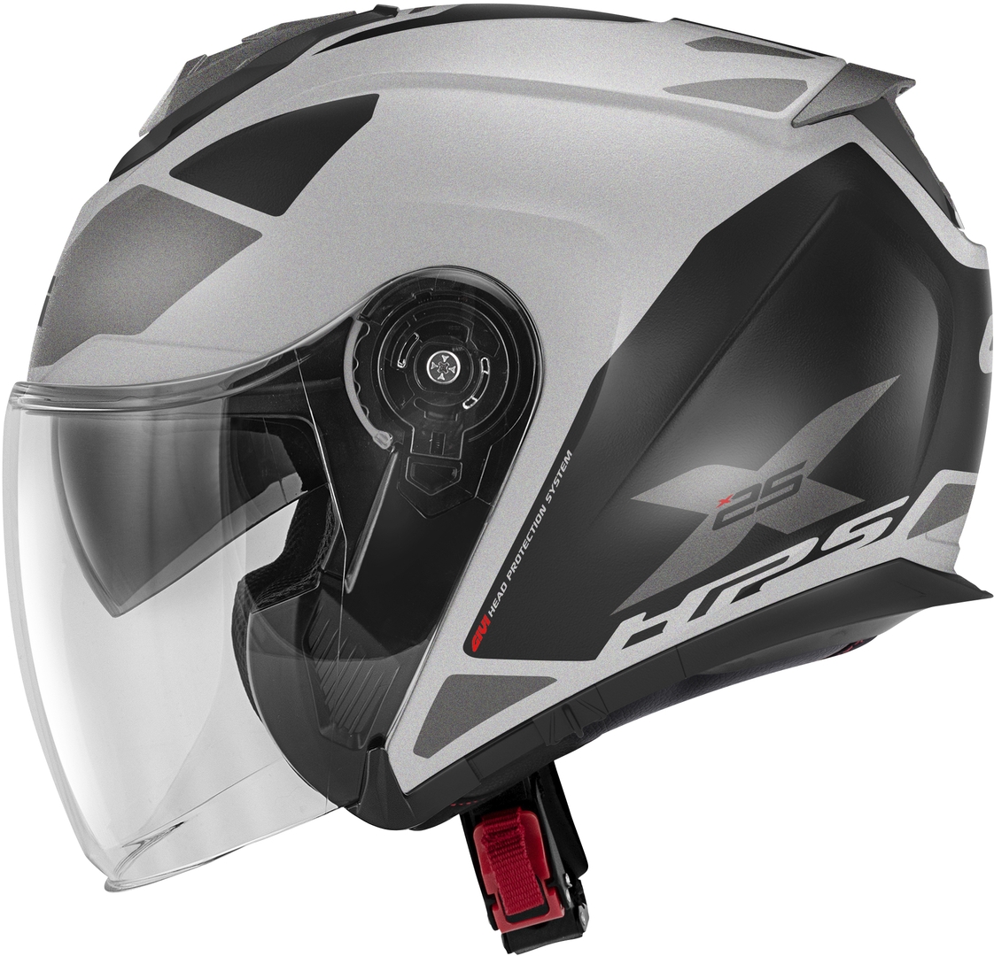 GIVI X.25 Target Jet Helmet Titanium matt/black L Figure 2
