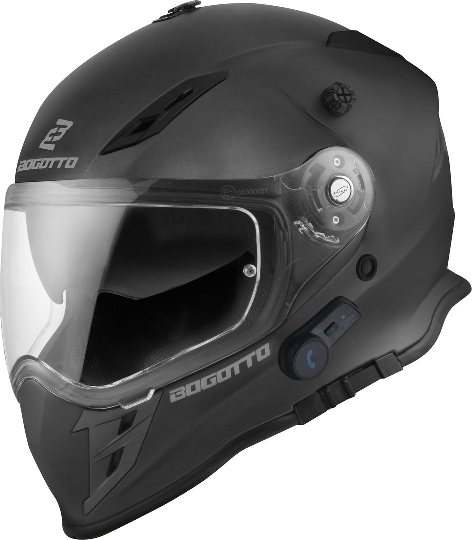 Bogotto H331 BT Bluetooth Casque d’enduro Noir mat XL Figure 6