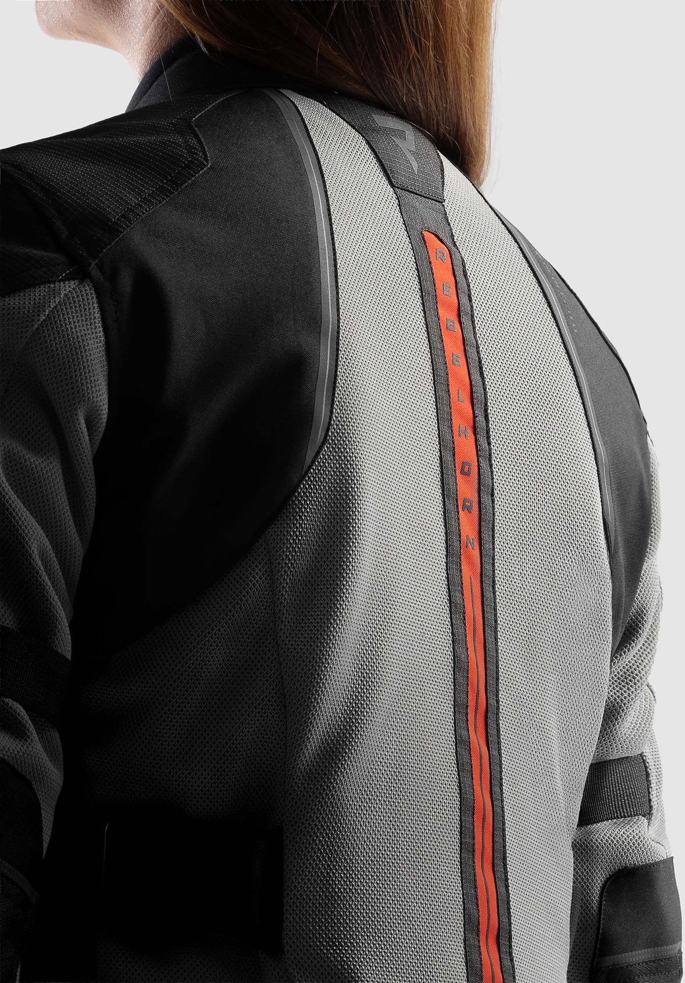 Side view of Rebelhorn Scandal 3 Ladies Motorcycle Textile Jacket