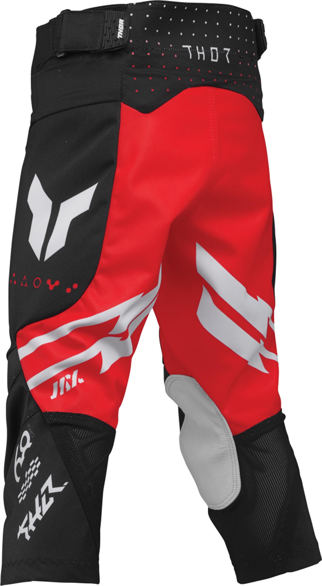 Thor Launchmode Futura Motokrosové kalhoty pro mládež Černá/červená 22 Obrázek 2