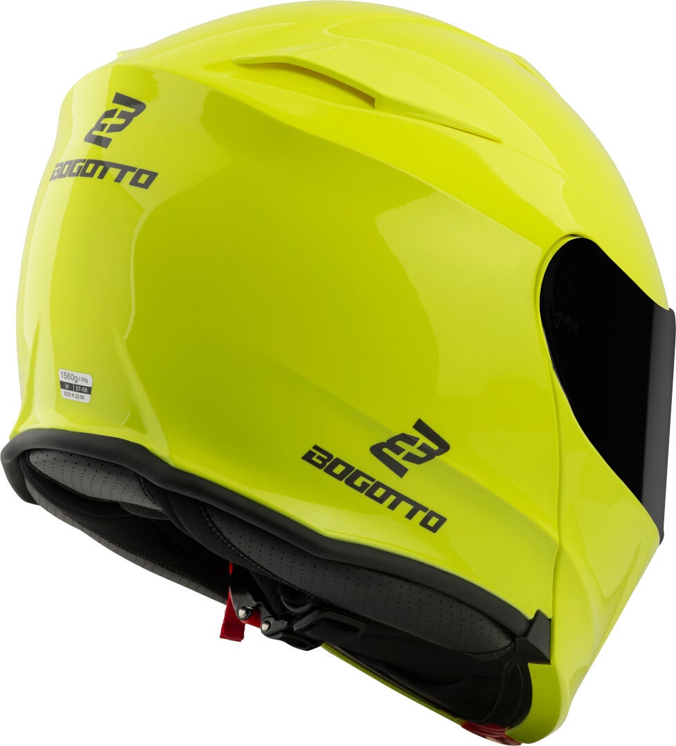 Bogotto H271 Casco Giallo neon 2XL Figura 4